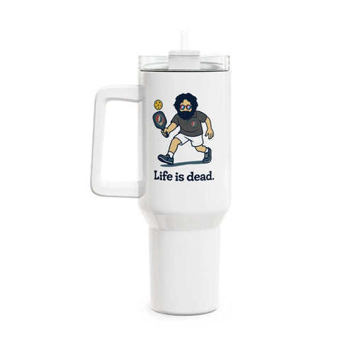 Grateful Dead - Jerry's In a Pickle - Life is dead. "Fat Man" Tumbler,  Double Insulated 40oz Travel Mug - StealieShop